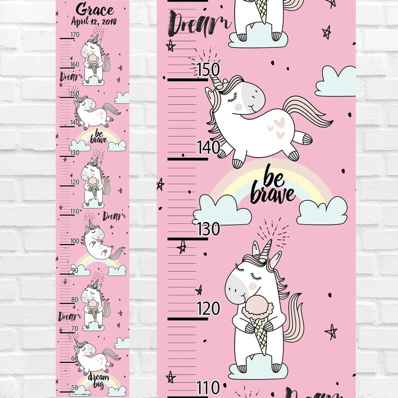 Height Chart Wall Decor Kids Room Wall Hanging Gift for Kid Etsy