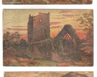 Vintage Raphael Tuck Oilette Killarney Irland Serie Postkarten 9 Postkarten