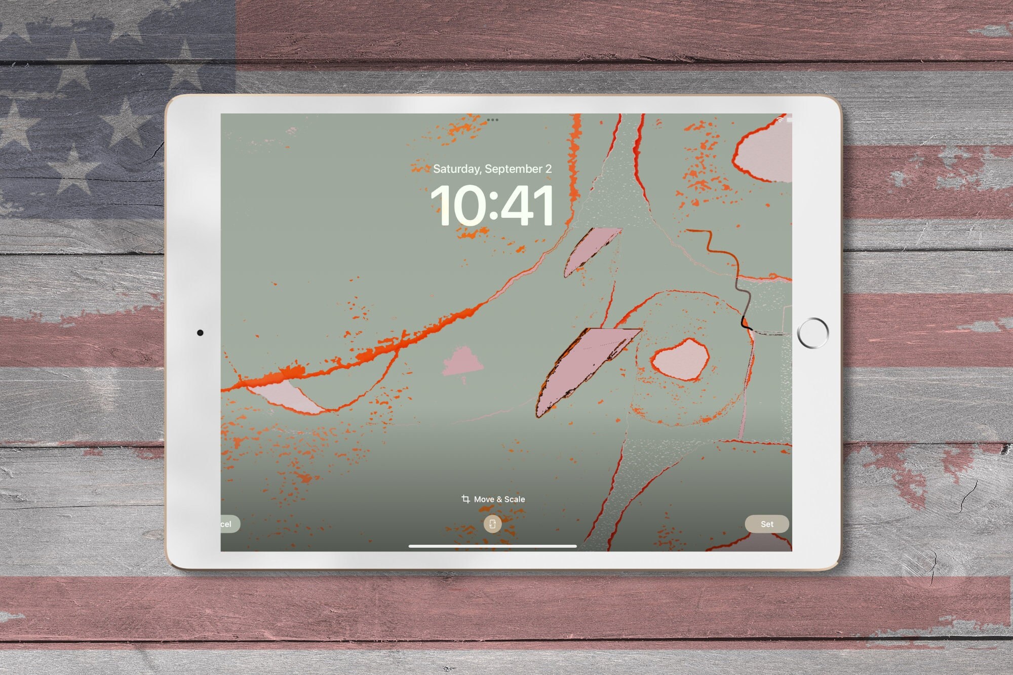 Sage Green iPad Wallpaper Green Modern Artistic Wallpaper for Laptop