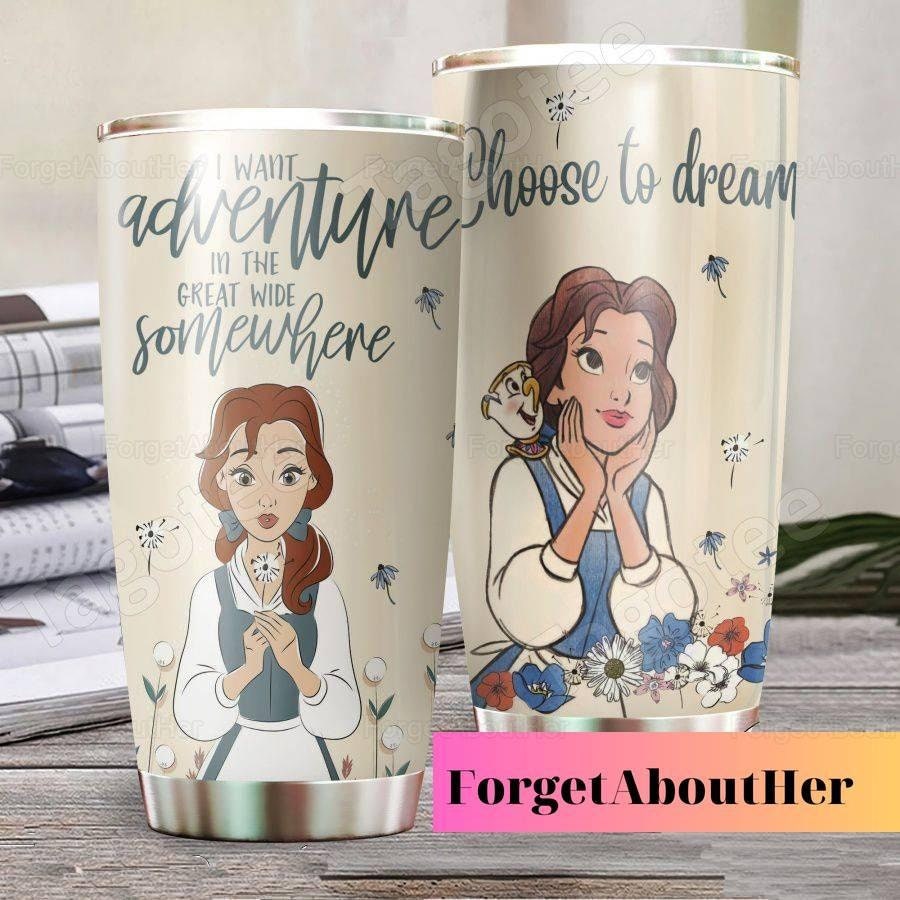 Belle Stainless Steel Mug by Corkcicle – Beauty and the Beast