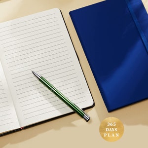 "Diario a righe" 160 pagine copertina rigida per scrivere, formato medio (5,7 pollici x 8 pollici)