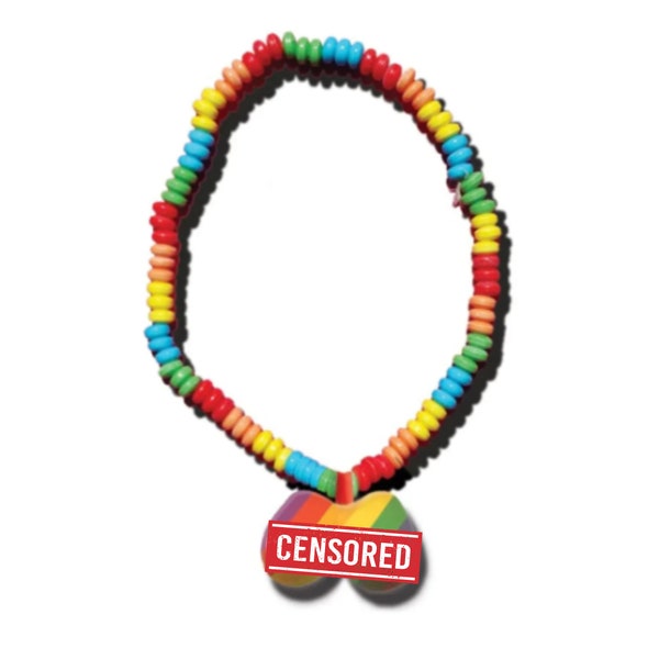 Boob Candy Necklace Etsy