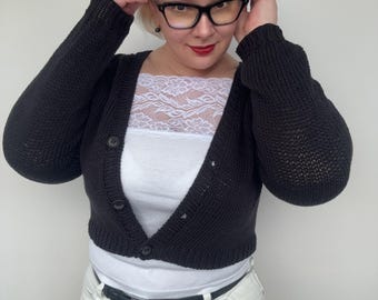 Organic Cotton Cardigan Women | Soft Knit Cardigan | Handmade Summer Cardigan