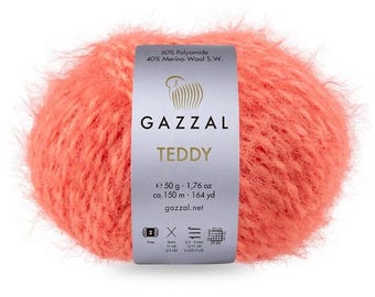 Organic Baby Cotton Yarn Gazzal | Soft Turkish Cotton Yarn | Baby Knit Crochet Yarn