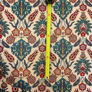 Polsterstoff,Jacquard Stoff,Boho Chenille,Stuhl Sofa Stoff,gewebte Stoffe,Türkisch Lala Muster Stoff,Taschenstoff,Möbelstoff