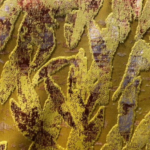 Yellow Upholstery Fabric Upholstery Fabric by the Yard,upholstery furniture bright and textured velvet fabric, furniture orange fabric,
