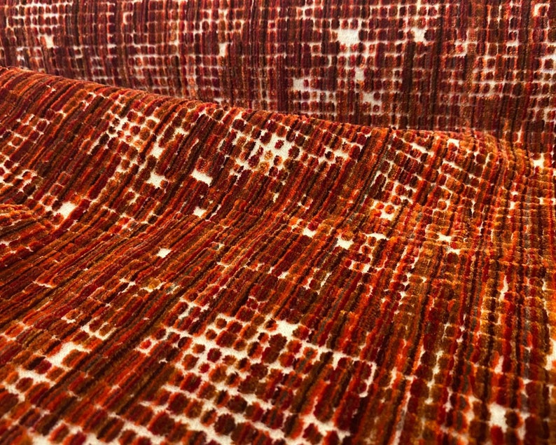 End of Stock Fabric,upholstery Velvet Fabric,furniture Fabric,orange