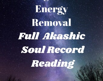 Lectura de Registros Akáshicos: Limpieza de energía negativa, eliminación de maldiciones (Informe en PDF)