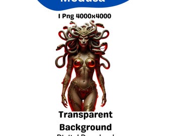 Medusa Shirt: Greek Mythology Unisex Tee (PNG)