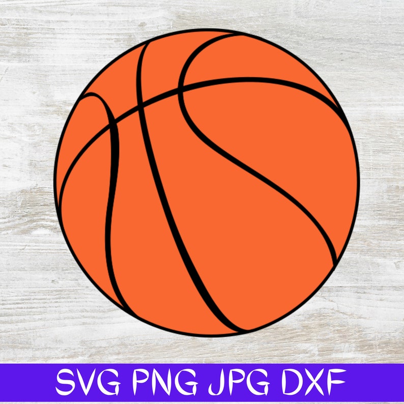 Basketball Svg Basketball Ball Png Jpg Sports Lover Etsy