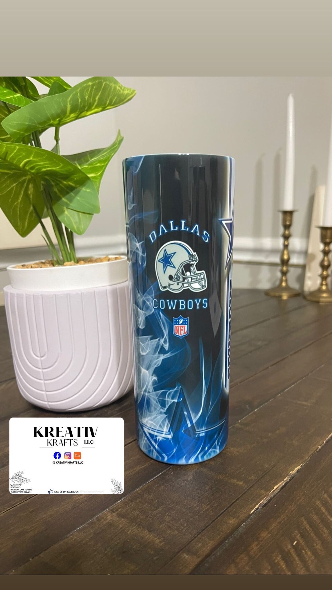 Dallas Cowboys Tumbler, Dallas Cowboys Gift, Texas, 20 Oz Tumbler ...