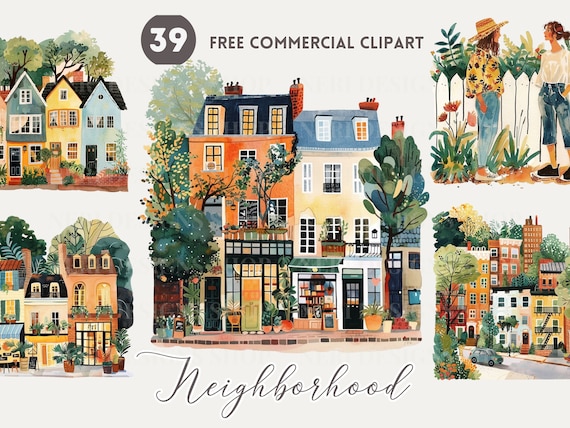 Neighborhood Clipart Png