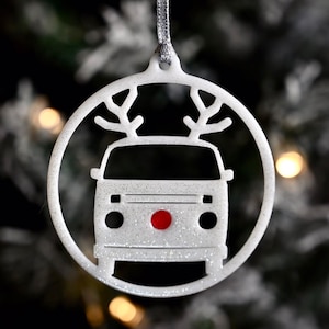 Bay Window Christmas Tree Decoration Campervan Van Bus Gift