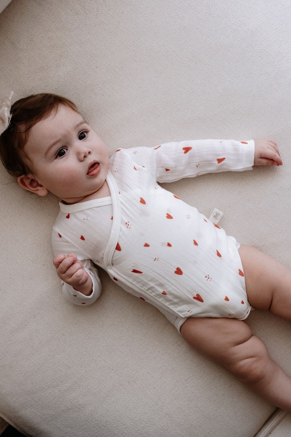 Baby Bodysuit Premium Muslin Cotton Baby Bodysuit Unisex Ultra soft and Breathable Perfect for Sensitive Skin Essentialbabyclothing Etsy Canada