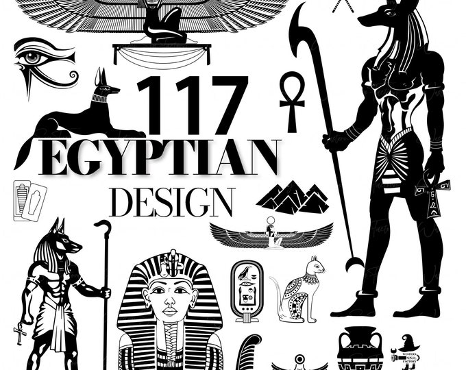 Egyptian Collection - Egyptian SVG, Egyptian Clipart, Egypt Svg ...