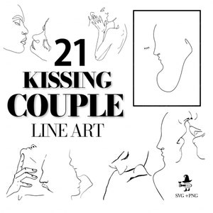 キスするカップルのラインアートデザイン - 21 ラインアート キスするカップル、ロマンチックなカップル、キスするカップル、キスするカップルのタトゥー、キスする女性、抱き合うカップル