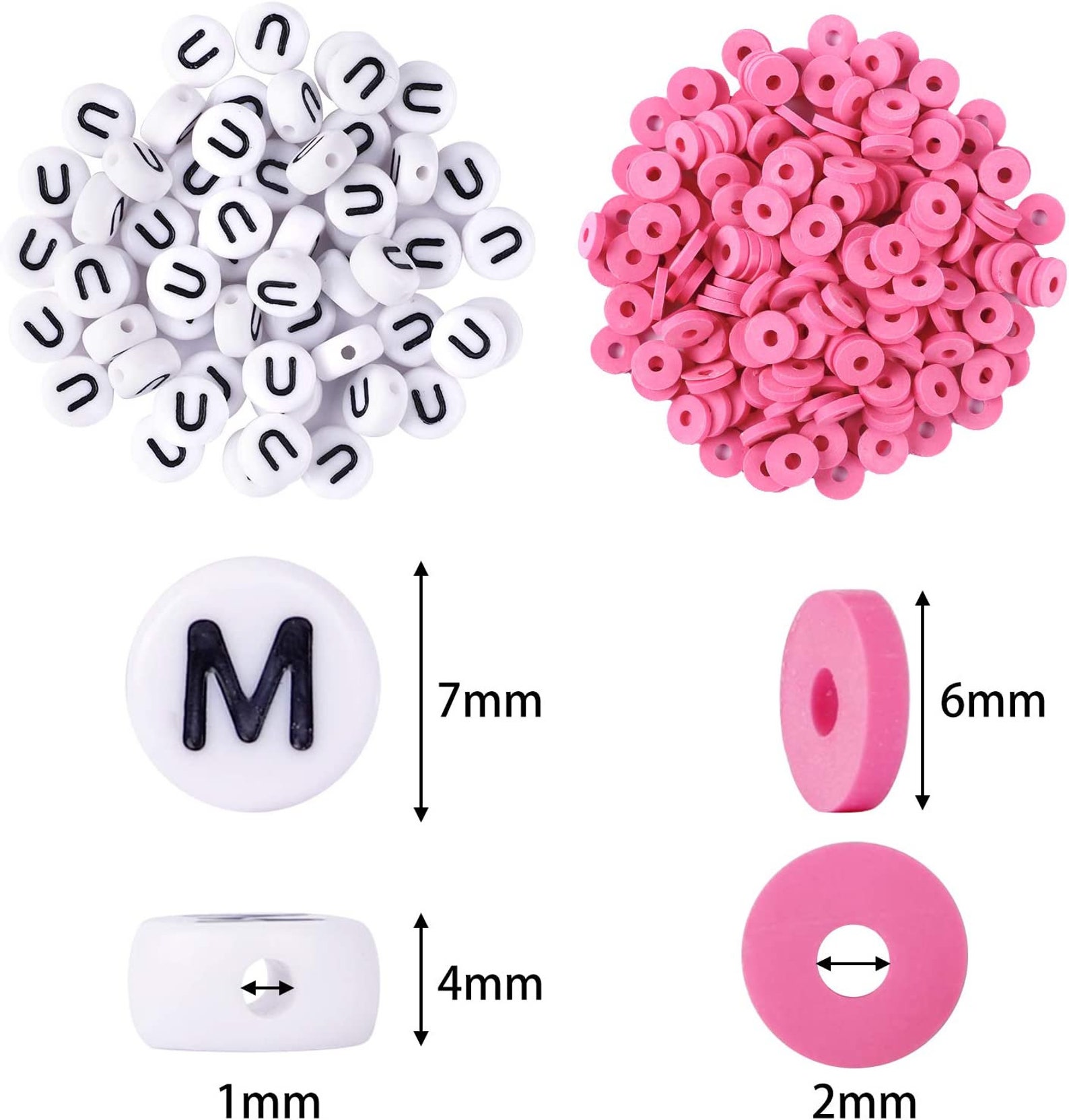Bracelet Making Kit Bead Kit, Bead for Bracelet, 6000 Beads, Kids Crafts, DIY Craft for Kids ...