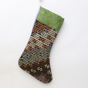 Bohemian kilim stockings, 11x18 Fire place wall decor, Christmas gift idea, Cecim wool stockings, Santa socks, Ethnic christmas decor 0052