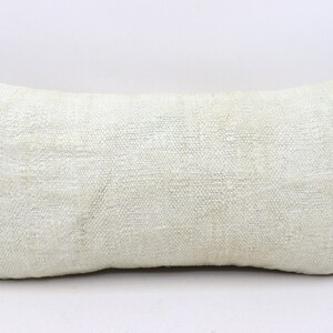 Turkish handwoven kilim pillow cover, Throw pillow, Anatolian kelim cushion, Wool pillow, Boho kilim pillow, 12x24 inches pillow cover 0571