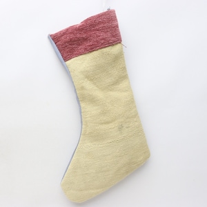 New year decor, Xmas kilim socks, Decorative christmas tree socks, Christmas stocking, 11x18 Christmas gift, Handmade kilim stocking, 0456