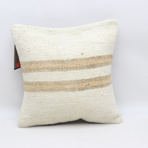 Handwoven kilim pillow, Sofa pillow, Small pillow, Tribal pillow, Anatolian pillow, Turkish kilim pillow 12x12 inches pillow cover 0302