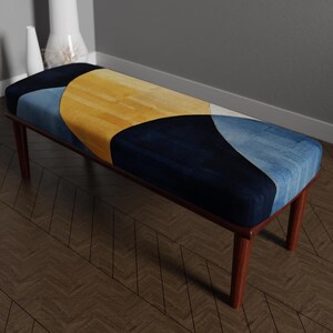 Home design bench, Out door bench, Abstract bench, Modern bench, Floral bench, Ottoman bench, Bedroom bench, Livingroom bench, Ethnic bench,