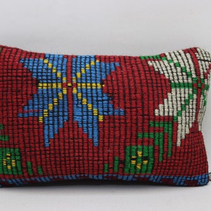 Home decor pillow, Lumbar pillow, Rustic pillow, Throw pillow, Decorative boho pillow cover, Tribal pillow, 12x20 inches pillow cover 0238