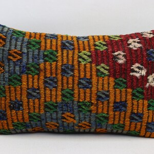 Home decor pillow, Lumbar pillow, Ottoman pillow, Throw pillow, Decorative boho pillow cover, Tribal pillow, 12x20 inches pillow cover 0312