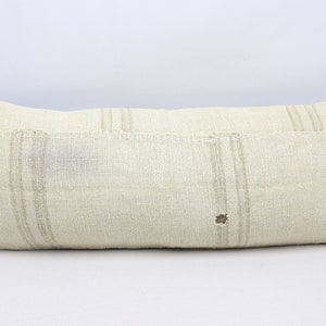 Lumbar kilim pillow, Anatolian kilim pillow, Decorative kilim pillow, Vintage pillow, Home decoration pillow, 14x36 inches pillow cover 0030