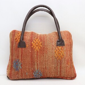 Kelim Tasche, Wollteppich, türkische Tasche, Boho Handgefertigte Tasche, Handgefertigte Kelim Tasche, Einzigartige Tasche, Handtasche, 0032