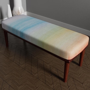 Abstract bench, Modern bench, Floral bench, Ottoman bench, Out door bench, Home design bench, Bedroom bench, Livingroom bench, Ethnic bench,