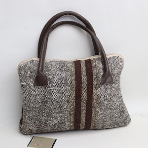 Einzigartige Kelim Tasche, Handgemachte Tasche, Geometrisches Design, handgemachte Kelim Tasche, 10x14 "Tasche, Einzigartige Tasche, Handtasche, Modetasche, Trend Taschen, 0090