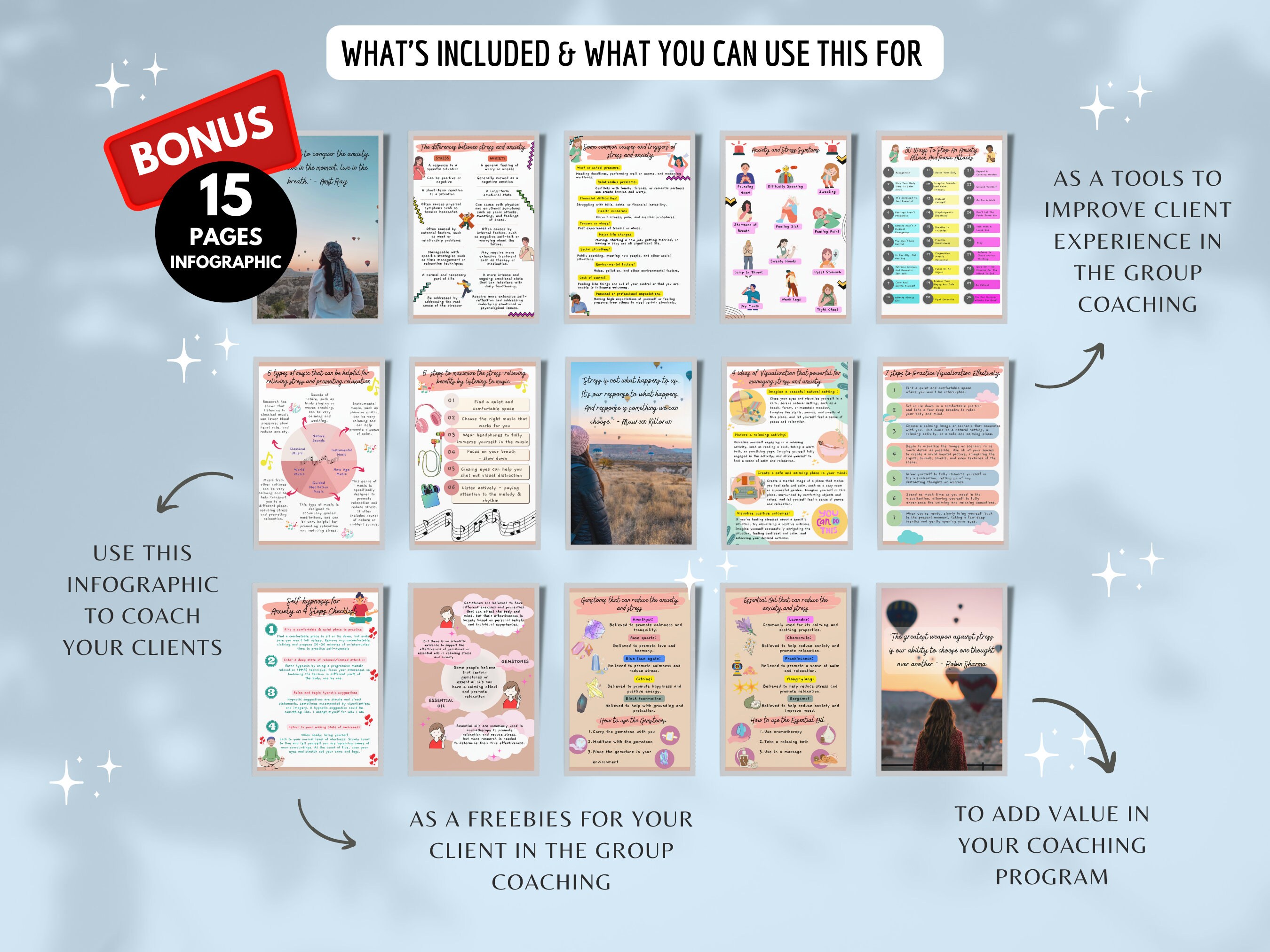 Anxiety Stress Journal : Done for You Journal Prompt | Brandable ...