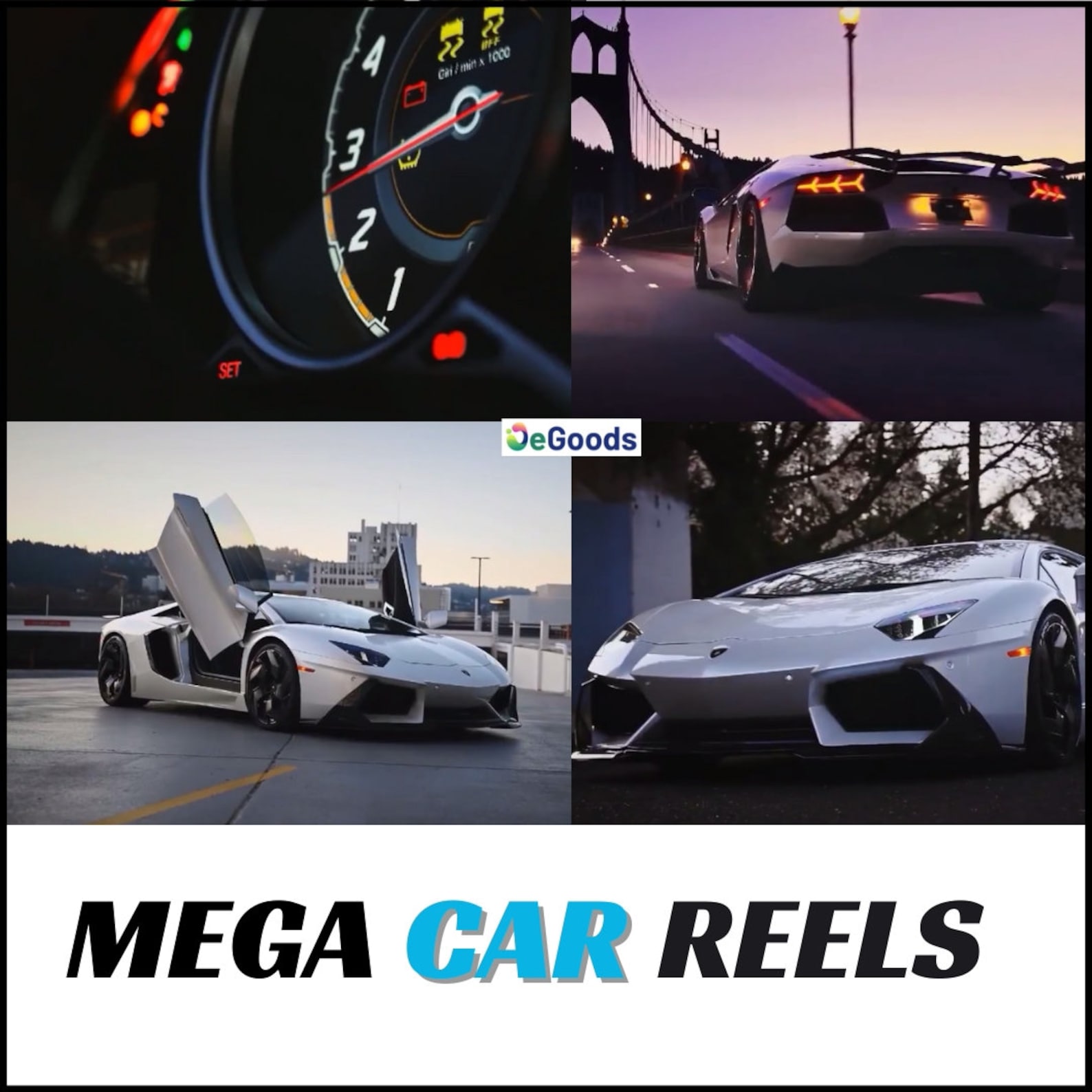 CAR REELS BUNDLE - 2500+ Reels Bundle. Videos for Reels, Youtube Shorts ...