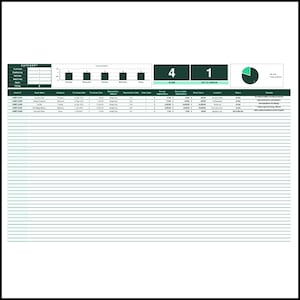 Accounting spreadsheet for small businesses