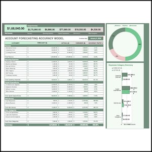 Accounting Excel templates for business finance