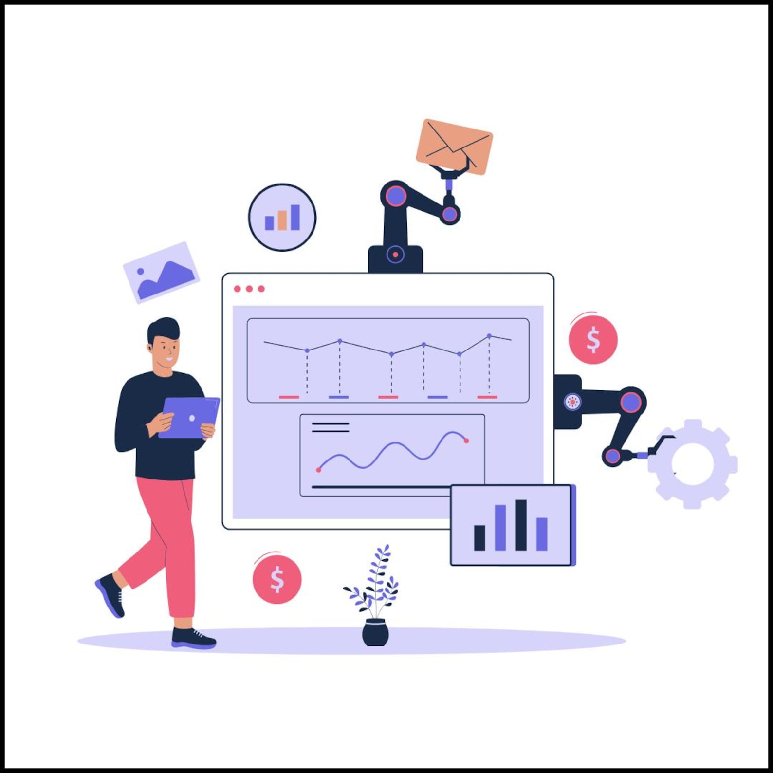 Automaton Bluebrints SOCIAL MEDIA AUTOMATION Make.com Blueprints – Save Hours With These ...