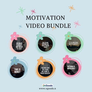 motivational video bundle