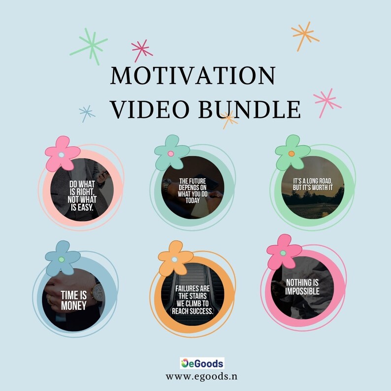 motivational video bundle