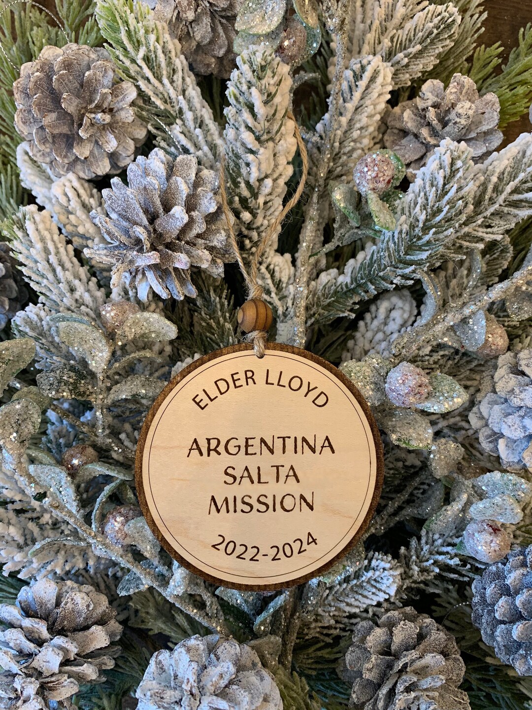 Missionary Christmas Ornament 