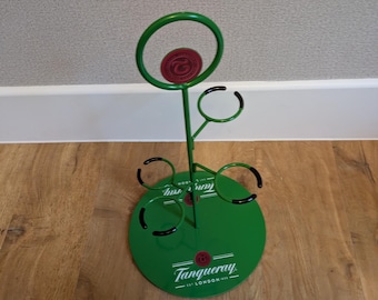 Tanqueray Gin tree  4 glass holder for home bar. Perfect condition