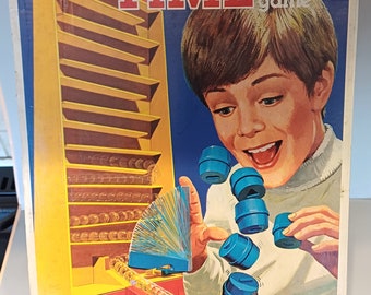 Vintage 1977 Up Against Time Game..Ideal Toys, complete with instruction in original box