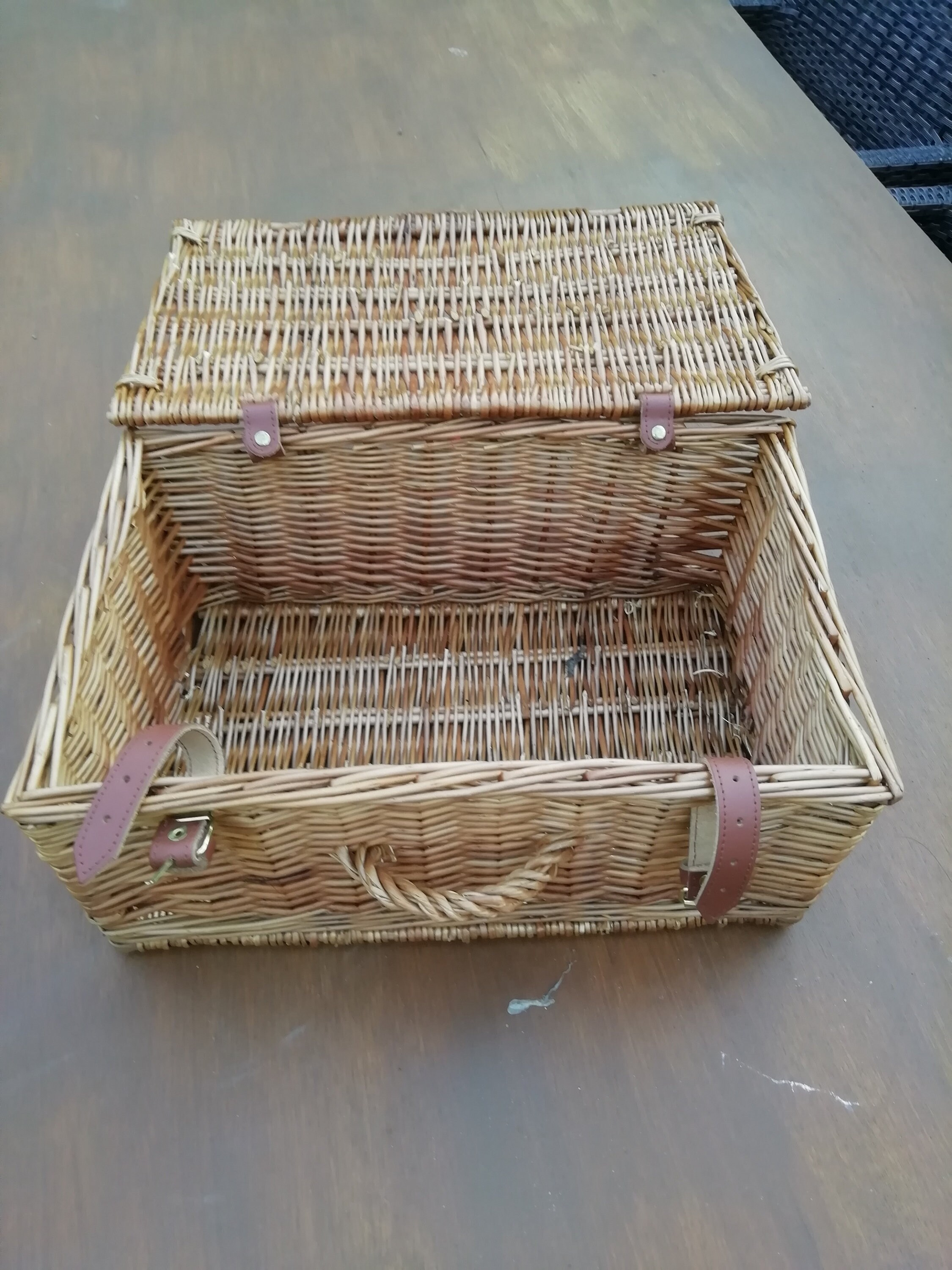 Vintage Fortnums & Masons Empty Wicker Hamper 17 X Etsy UK