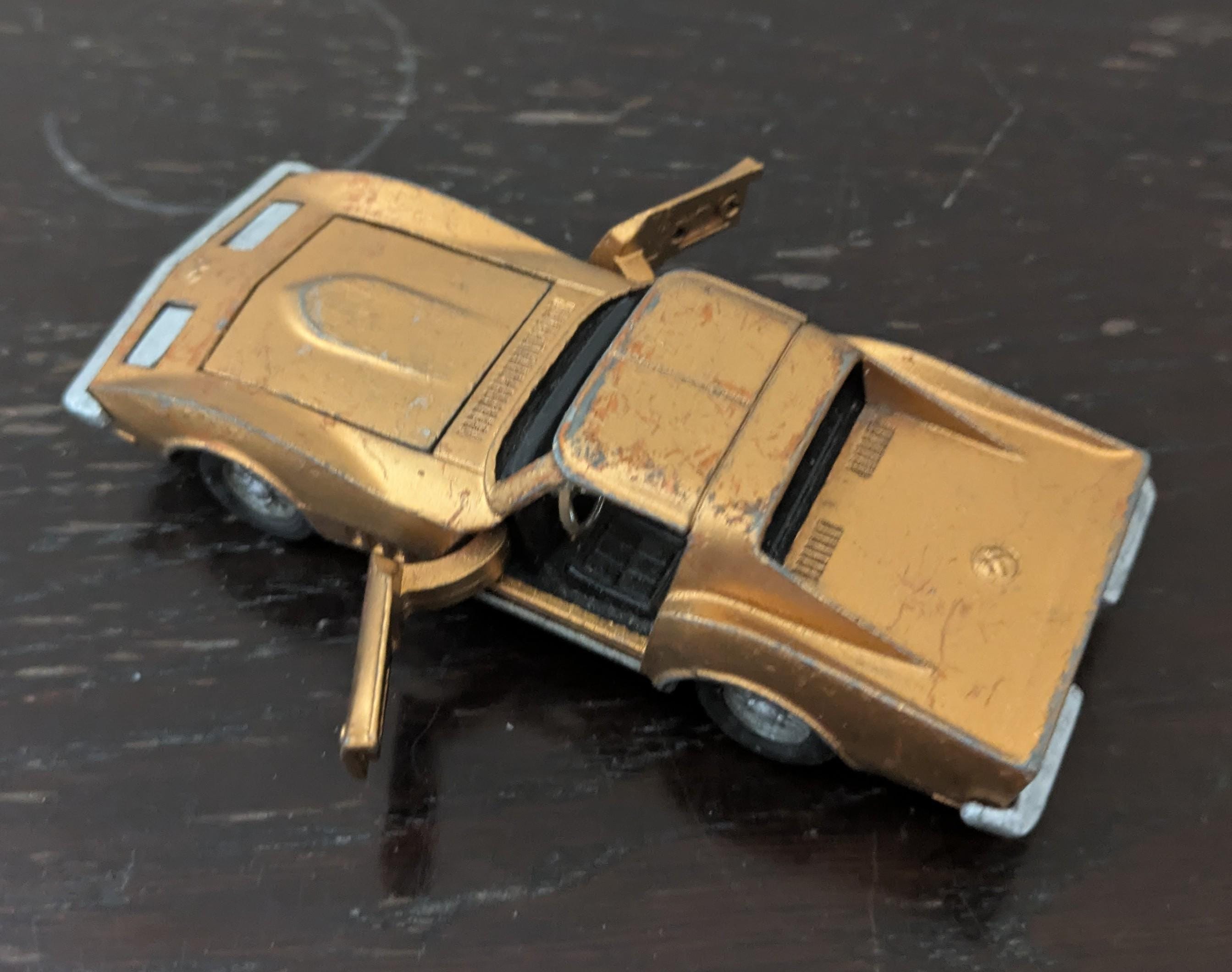 Vintage Corvette Stingray Model221 in Gold by Dinky. - Etsy Canada