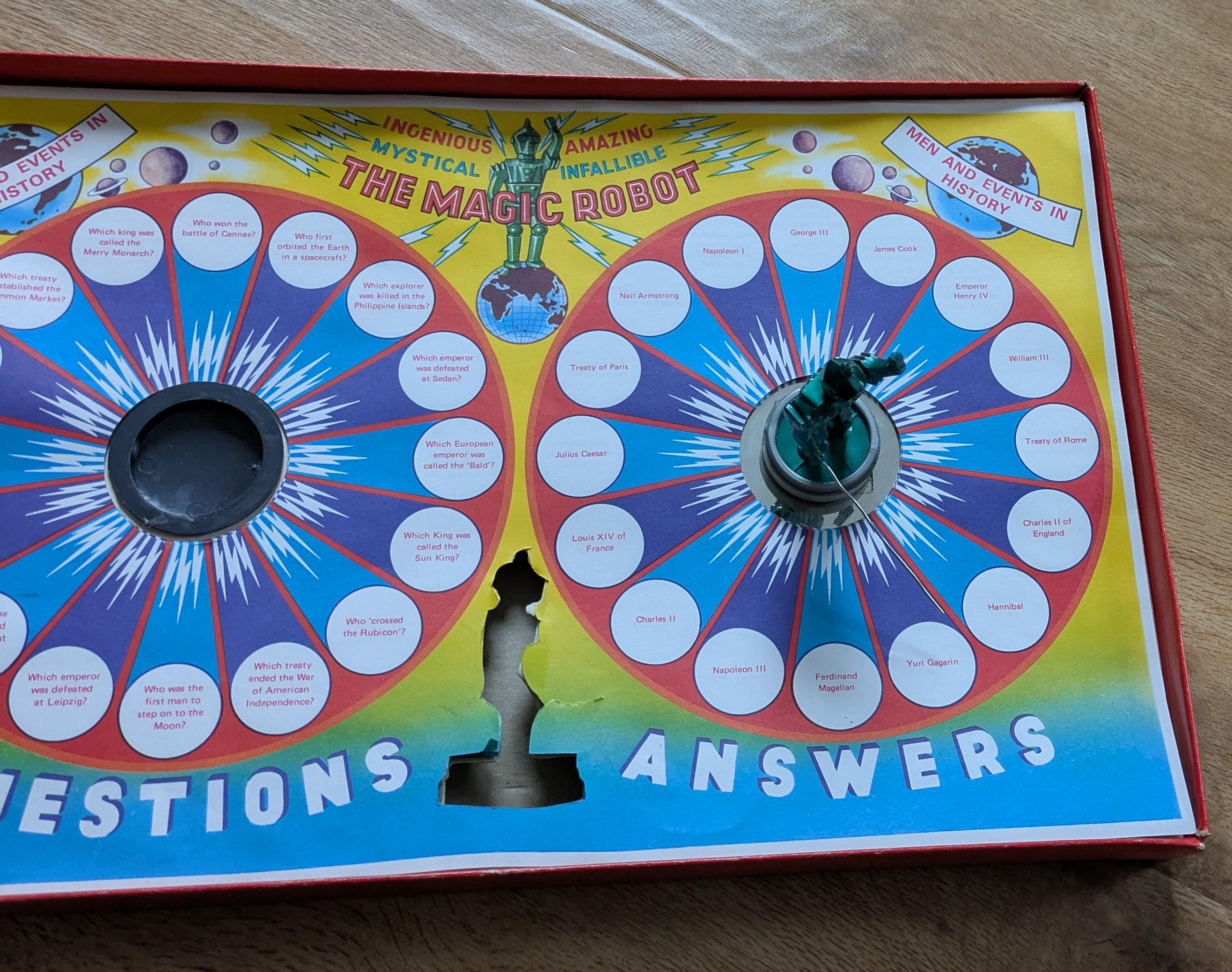 Vintage Magic Robot Game From the 1950's by Merit in Fully Working