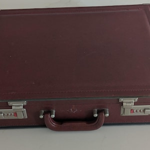 Inflatable Briefcase Light Tan Brown 32cm Buckle Detail and Handle