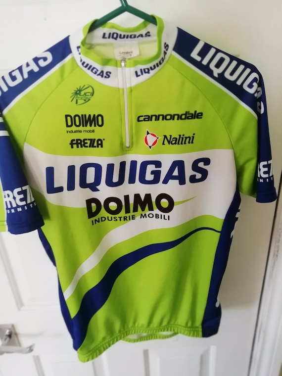 Vintage Nalini Liquigas Cycling Jersey Size 3 Etsy