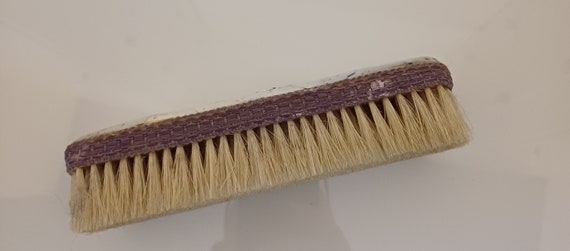 Antique Solid silver backed Art Deco Edwardian ha… - image 6