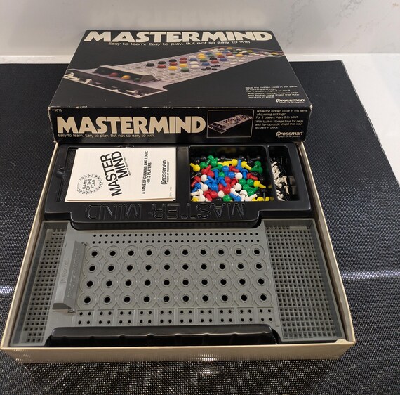Vintage Mastermind Game by Pressman 1981 - Etsy Israel