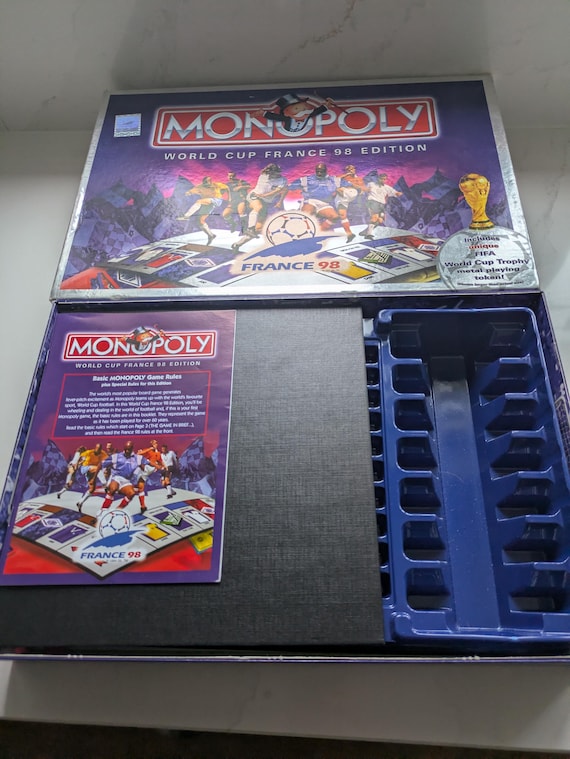Vintage France 98 World Cup Monopoly Game. - Etsy Ireland